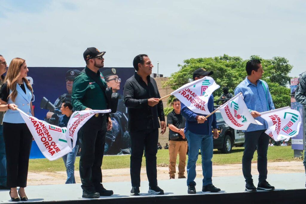 Con más patrullas y uniformes, Eduardo Ramírez fortalece a la Secretaría de Seguridad del Pueblo 4 ERA ENTREGA PATRULLAS4 1