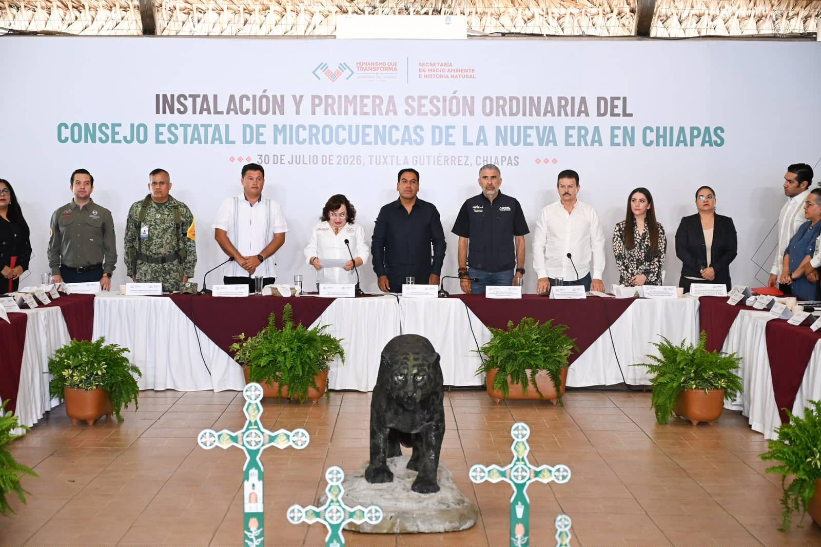 Eduardo Ramírez convoca a sumar esfuerzos por la conservación de las microcuencas de Chiapas