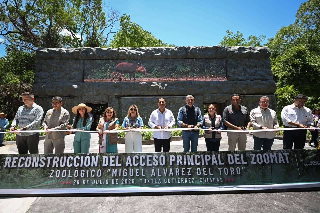 Con nuevas obras, Eduardo Ramírez impulsa la transformación integral del ZooMAT