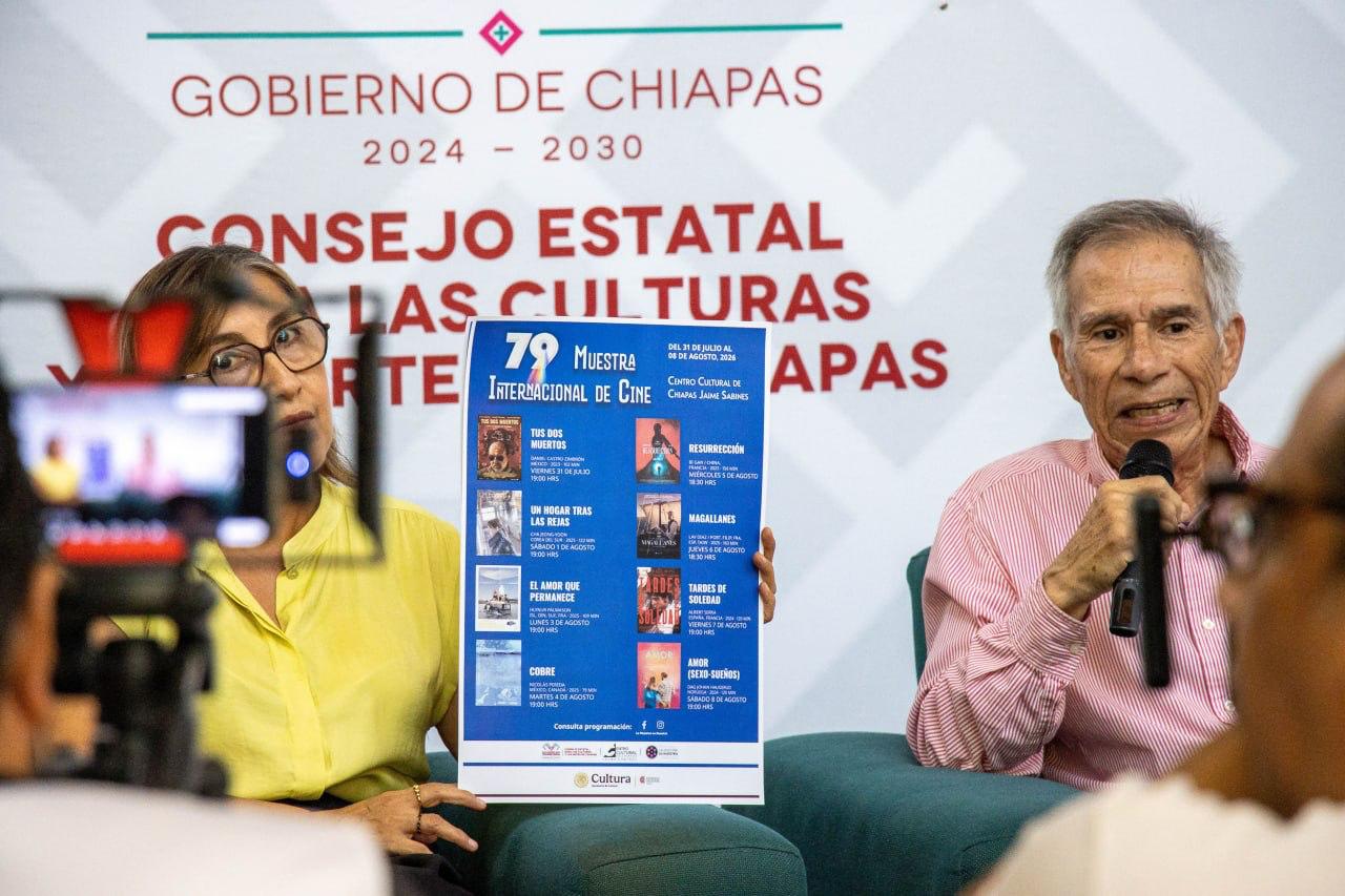 79 Muestra Internacional de Cine llega a Tuxtla Gutiérrez con La Muestra es Nuestra”, la Cineteca Nacional y Coneculta
