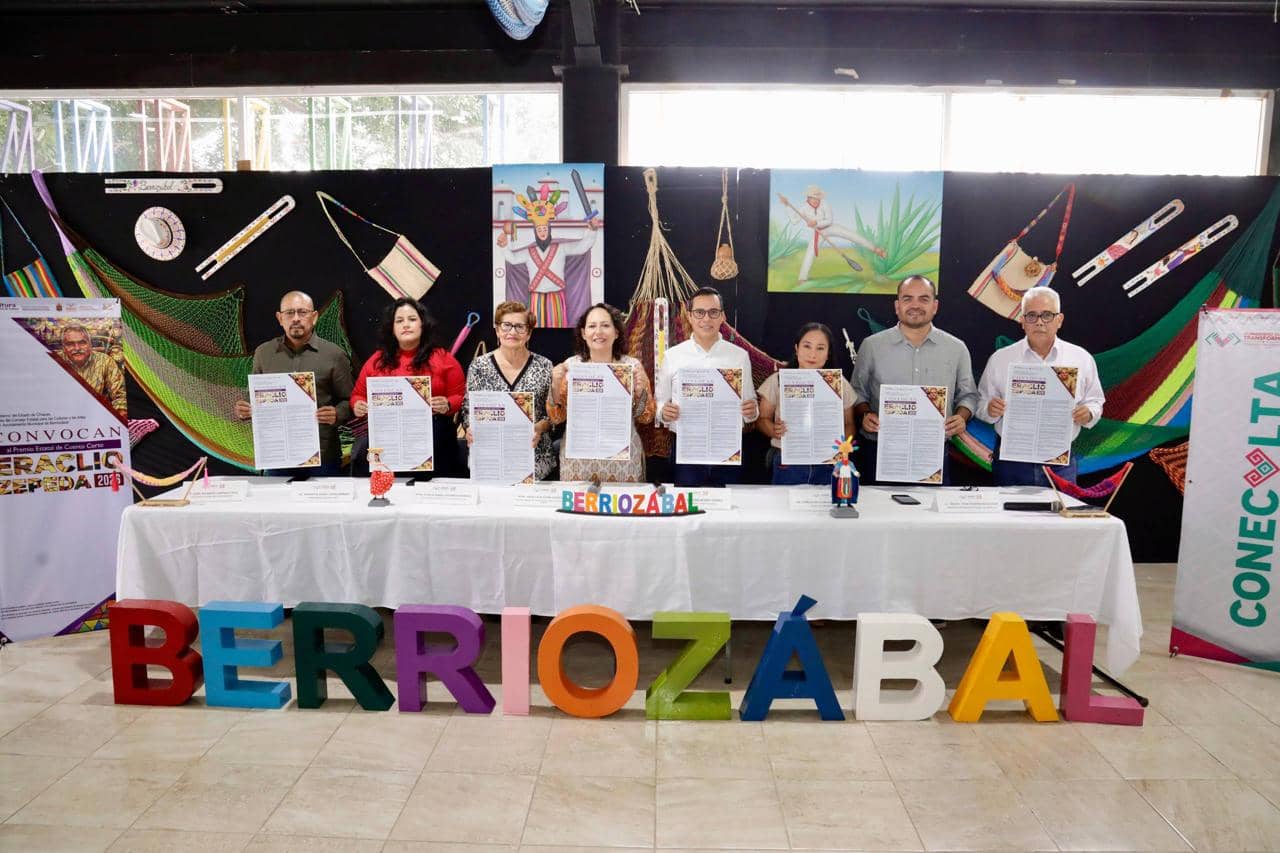 Presentan la convocatoria del Premio Estatal de Cuento Corto Eraclio Zepeda 2026