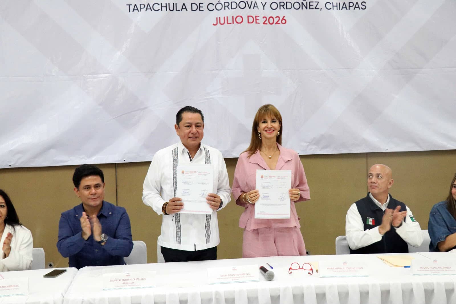 Chiapas fortalece el derecho a la identidad de personas en contexto de movilidad con acuerdo interinstitucional