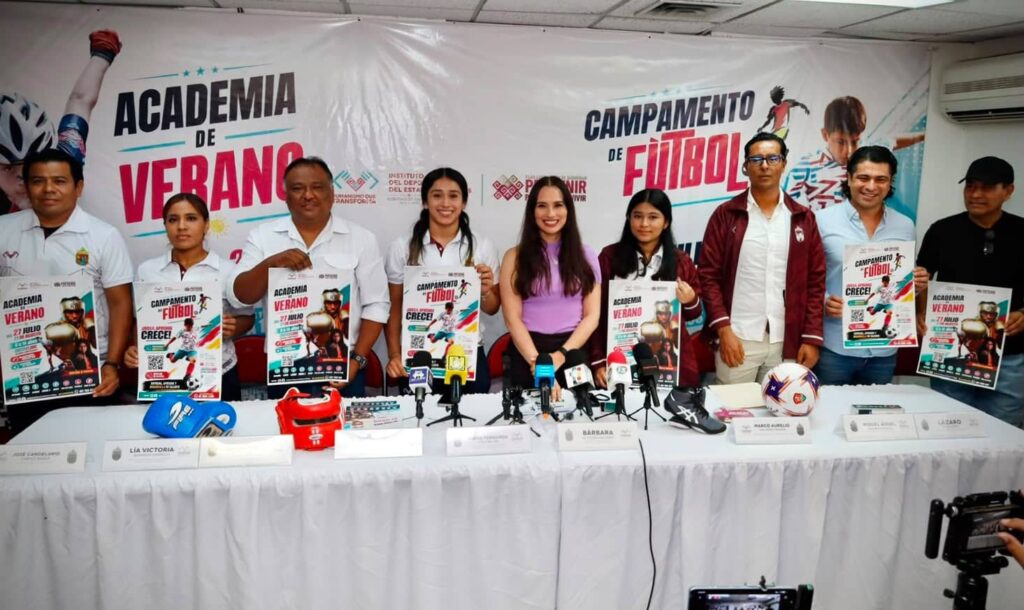 Indeporte convoca a la Academia de Verano y al Campamento de Fútbol 2026 1 FOTOS INDEPORTE 2 1