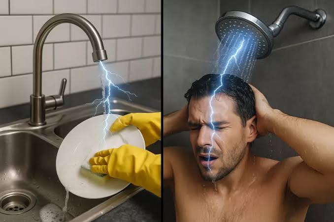 ¿Lavar trastes mientras llueve?; la razón por la que no debes hacerlo