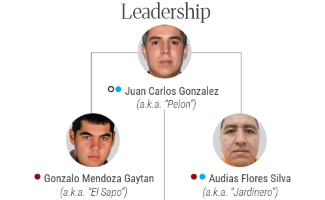 EU y México dan a conocer nueva estructura del CJNG; Juan Carlos Valencia, hijastro de 