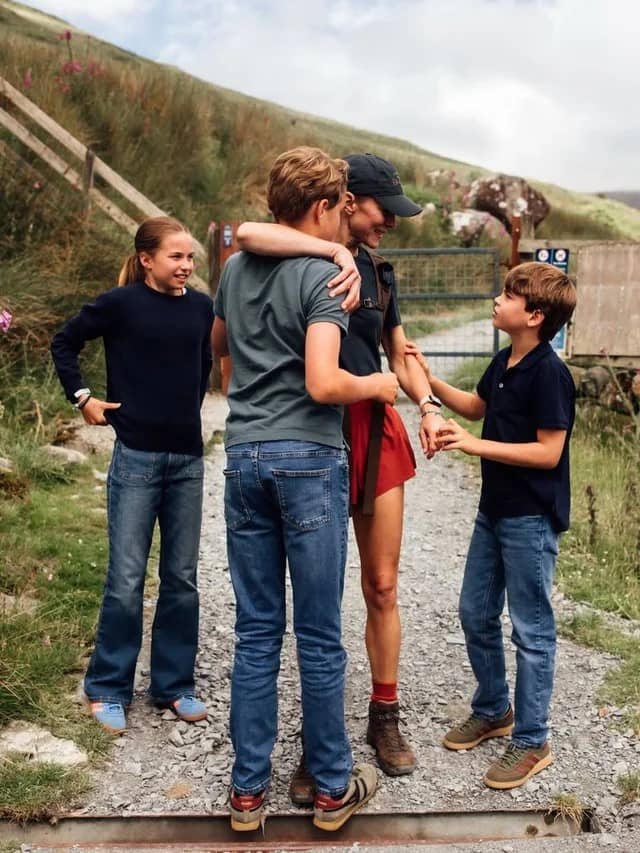 La princesa Kate cumplio el Desafio Nacional de las Tres Cumbres3 1