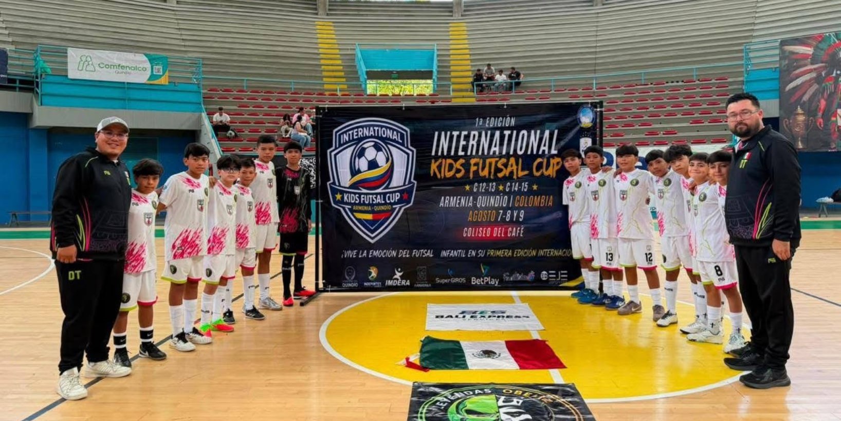 Niños futbolistas de Tijuana quedan varados en Colombia tras el terremoto