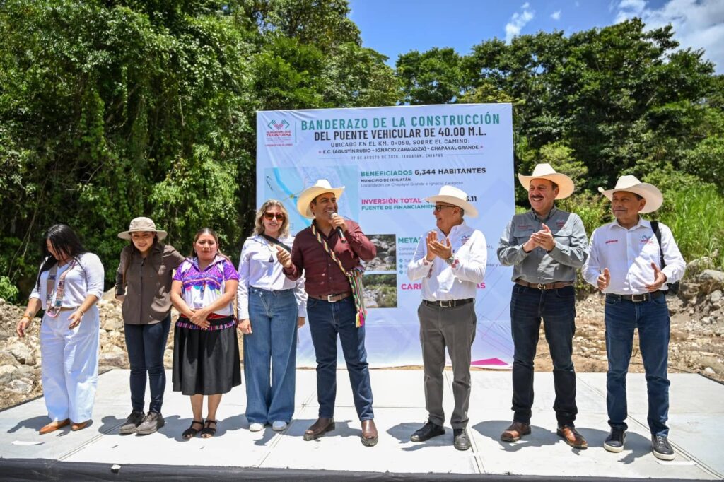 Eduardo Ramírez lleva obras de infraestructura y apoyos productivos a Ixtacomitán, Ixhuatán y Tapalapa 2 ERA INFRAESTRUCTURA2 1