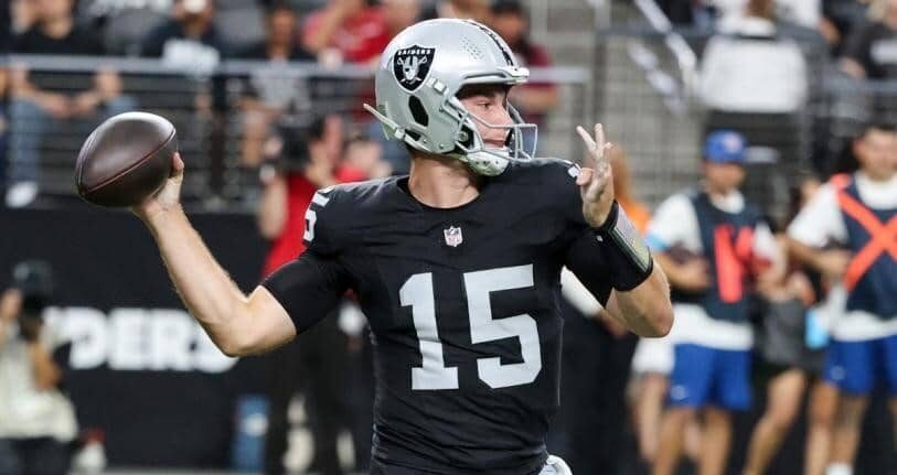 Bautismo de fuego: Fernando Mendoza lanza su primer touchdown con la Raiders