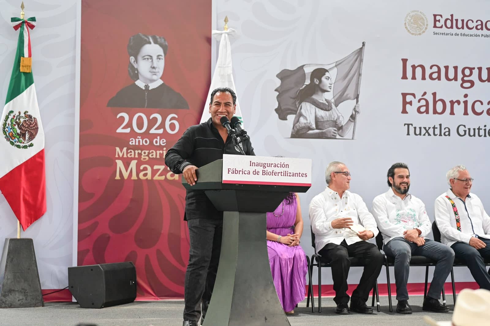 Chiapas fortalece su campo con la inauguración de la Fábrica de Biofertilizantes del TecNM