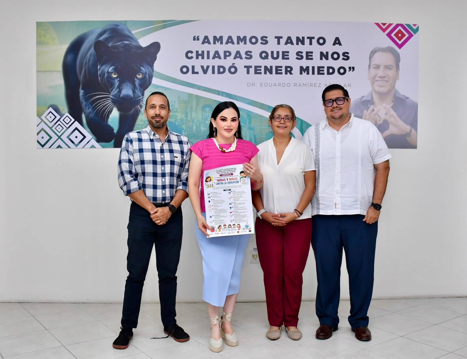 Impulsarán convocatoria “Niñas y Niños contra la Corrupción” en Chiapas