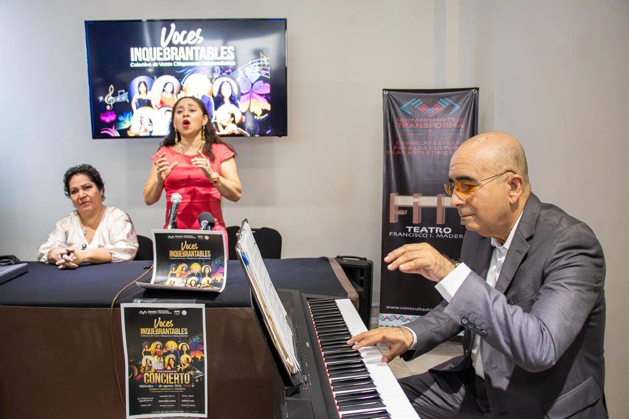 Presentarán concierto de Música Clásica Mexicana en el Teatro Francisco I. Madero