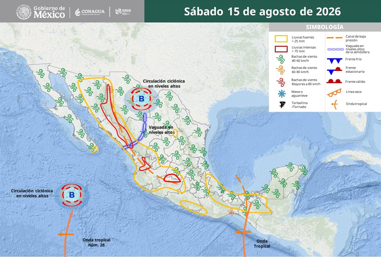 Protección Civil mantiene vigilancia ante pronóstico de lluvias intensas en Chiapas