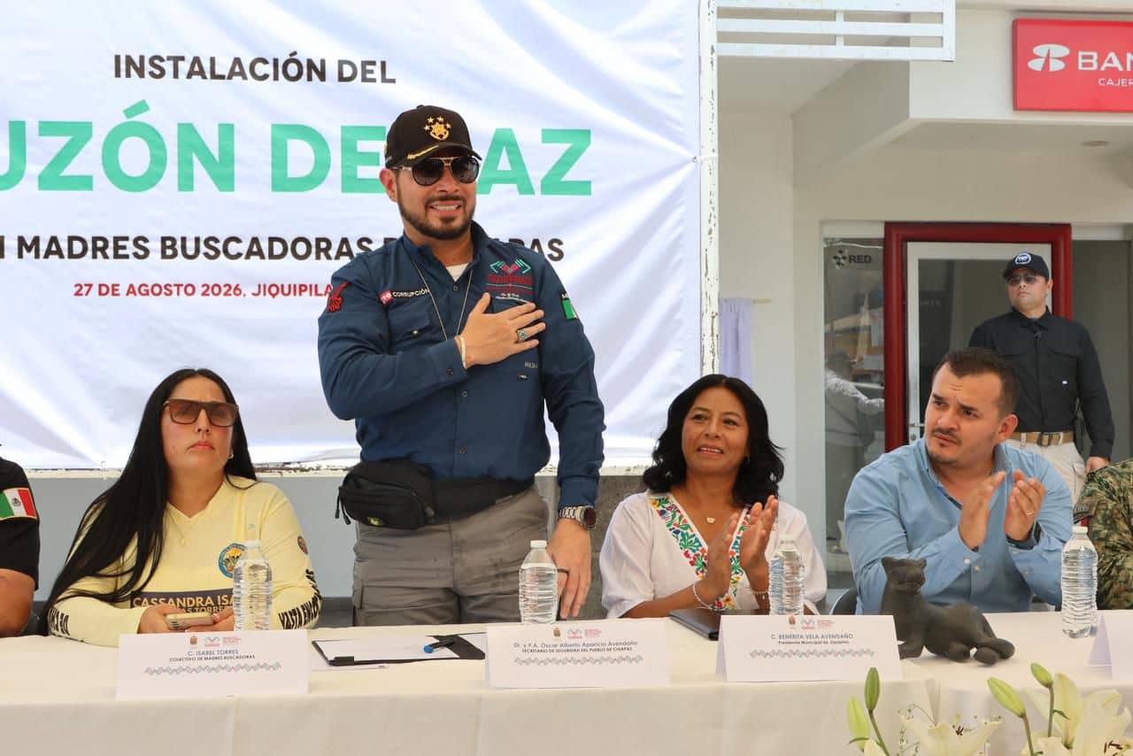 Con trabajo real y no de discurso, acompañamos a las madres buscadoras de Chiapas: Óscar Aparicio