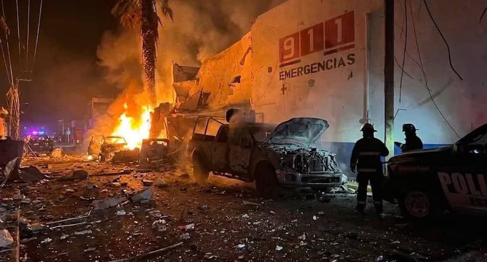 Violencia en Zacatecas: Gabinete de Seguridad despliega operativo en Ojocaliente tras ataque con explosivos a comandancia de la Policía Municipal