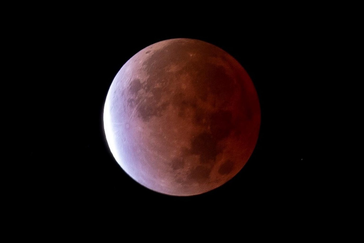 Eclipse parcial de Luna hoy jueves será visible en México, ¿a qué hora?