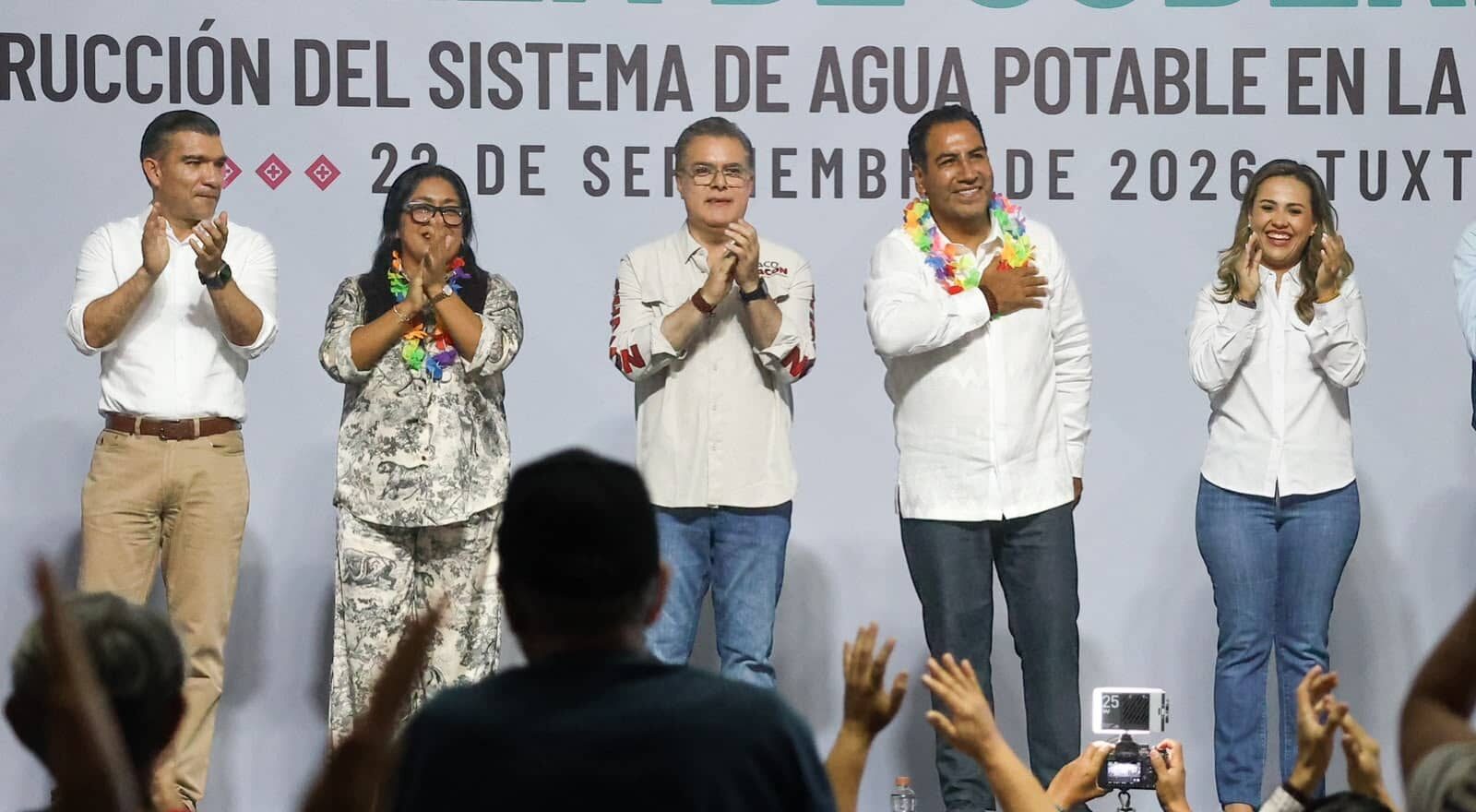 Con respaldo ciudadano, Eduardo Ramírez impulsa nuevo sistema de agua potable para el sur poniente de Tuxtla