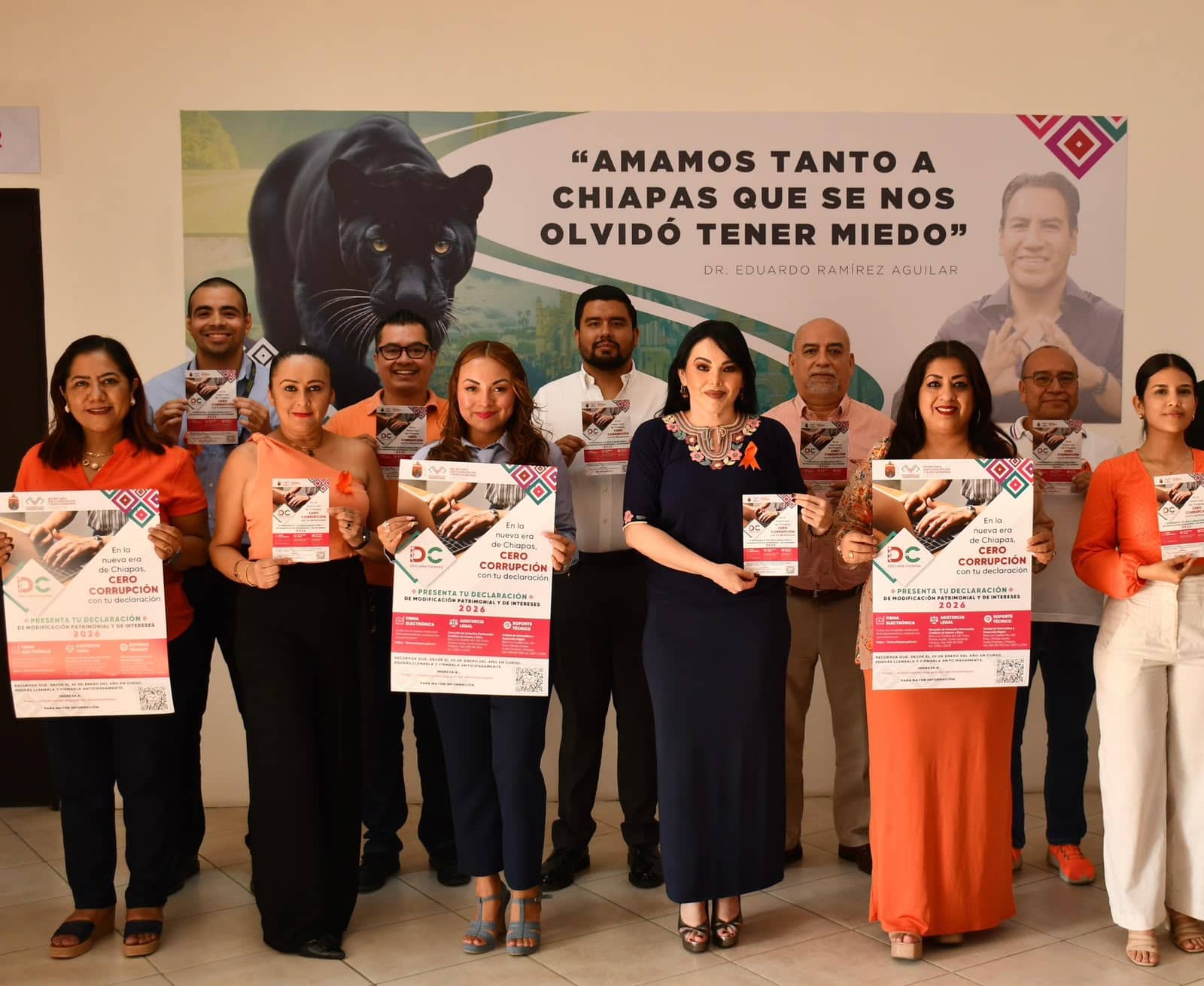 Chiapas marca un precedente: 95 % de servidores públicos cumplen con su declaración patrimonial