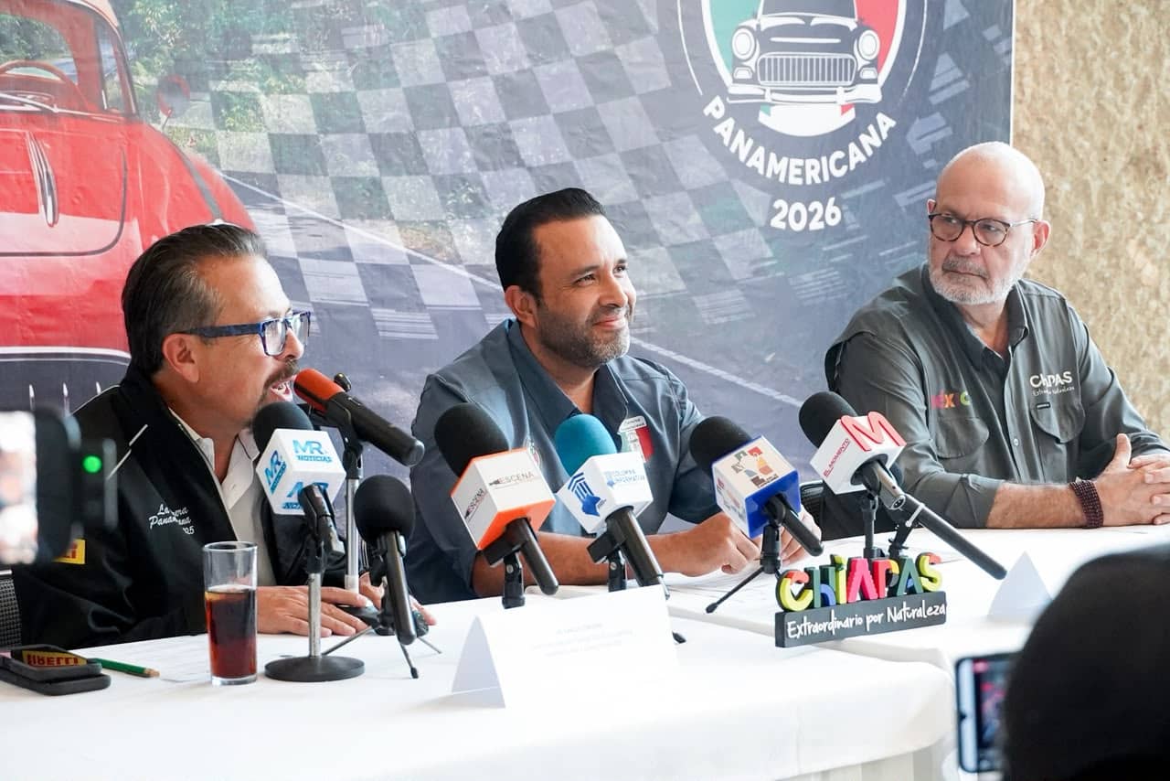 La Carrera Panamericana 2026 inicia en Chiapas