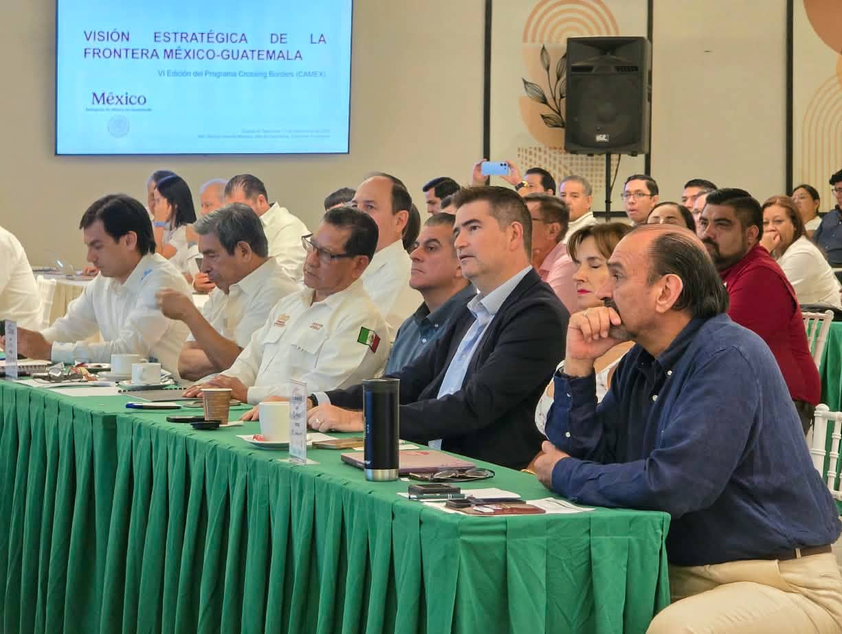 SEyT fortalece integración económica y comercial con Guatemala en Crossing Borders