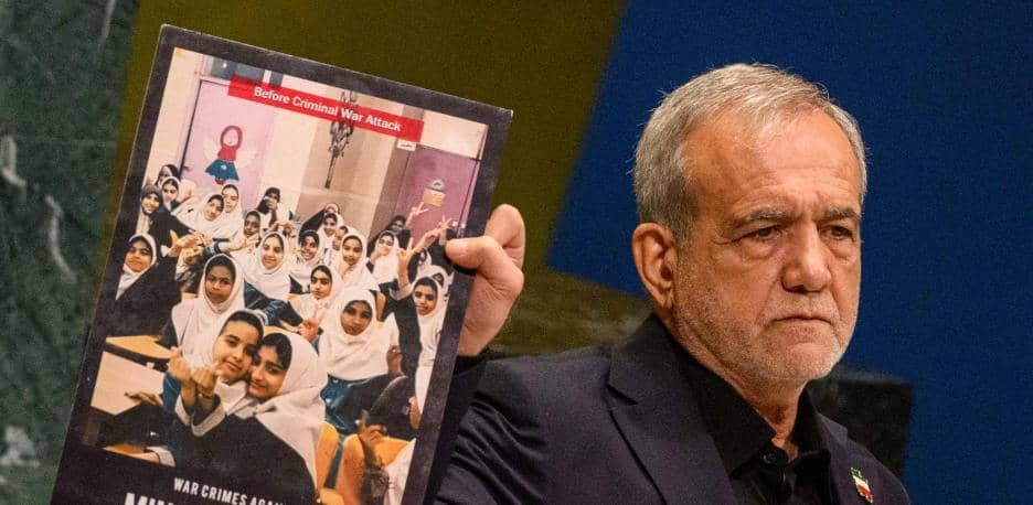 El presidente de Irán sostiene en la ONU que el verdadero terrorista es Donald Trump