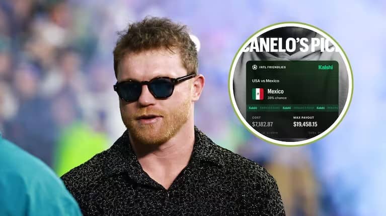 Canelo Álvarez perdió más de 100 mil pesos al apostar a favor de México contra Estados Unidos