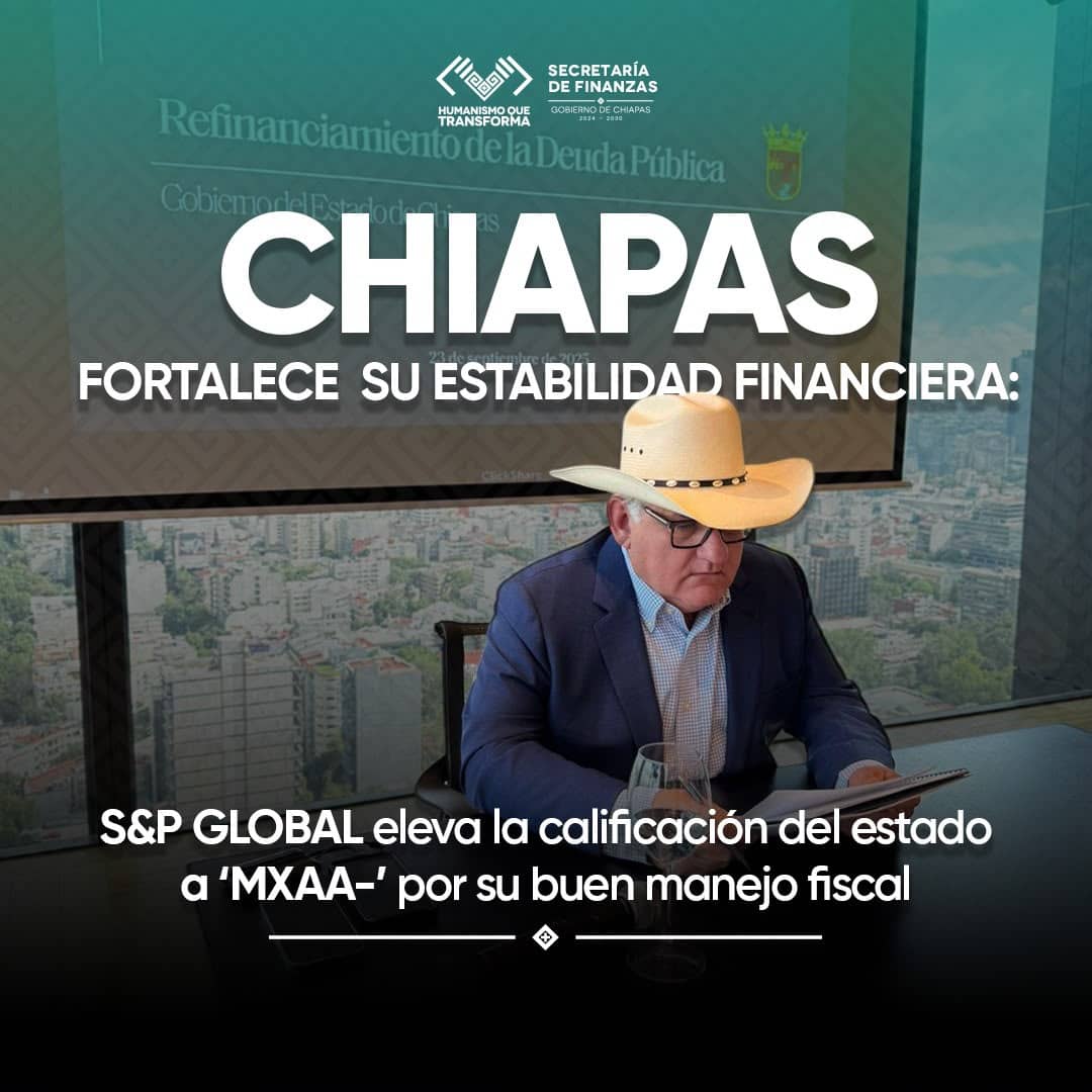 Reconocen al gobierno de Eduardo Ramírez por su responsabilidad en el manejo de las finanzas públicas