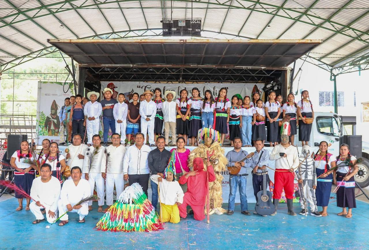 Coneculta realiza el recorrido del Escenario Móvil de Cultura Trashumante 2026