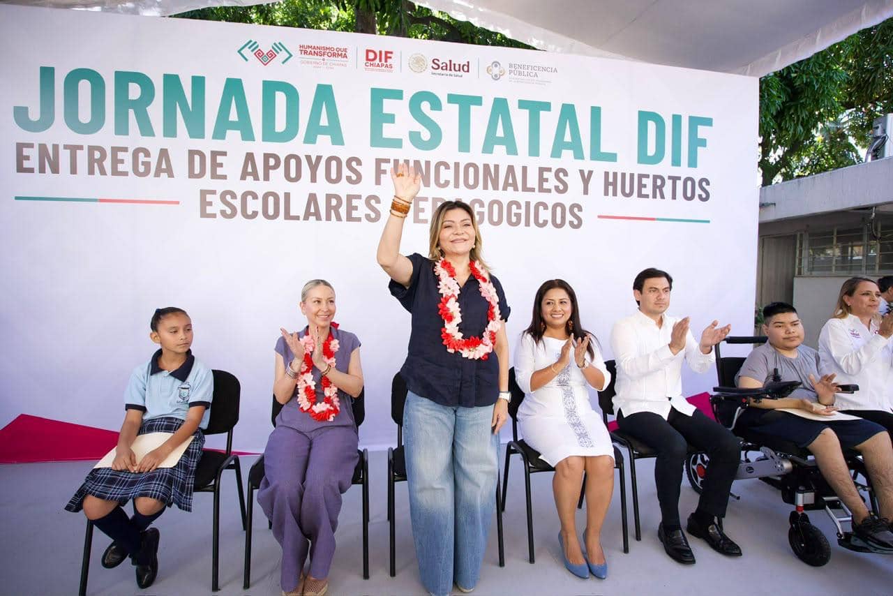 Encabeza Sofía Espinoza Abarca jornada de atención social en Tapachula