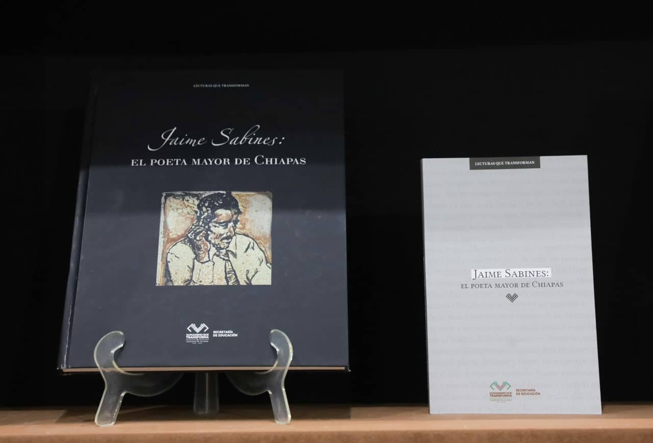 Secretaría de Educación honra a Jaime Sabines con una edición especial que preserva su legado literario