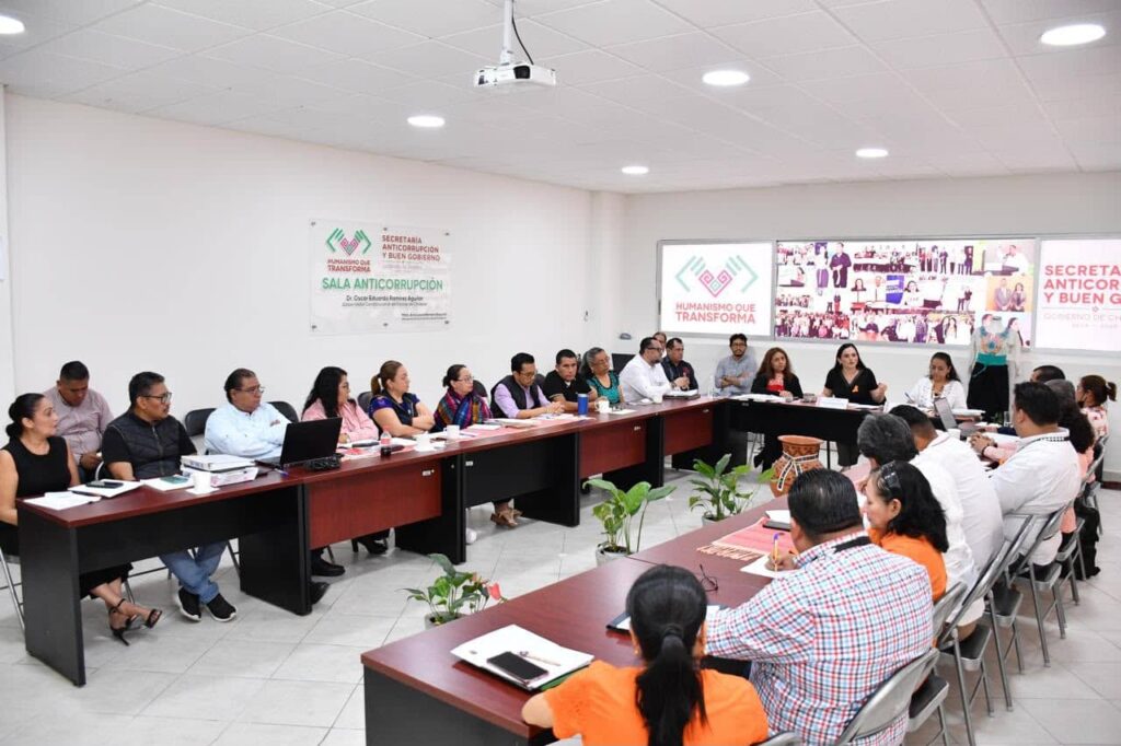 Ana Laura Romero Basurto encabeza reunión de trabajo para dar seguimiento a los avances de las contralorías de la Administración Pública Centralizada 1 FOTOS SAyBG 5 1
