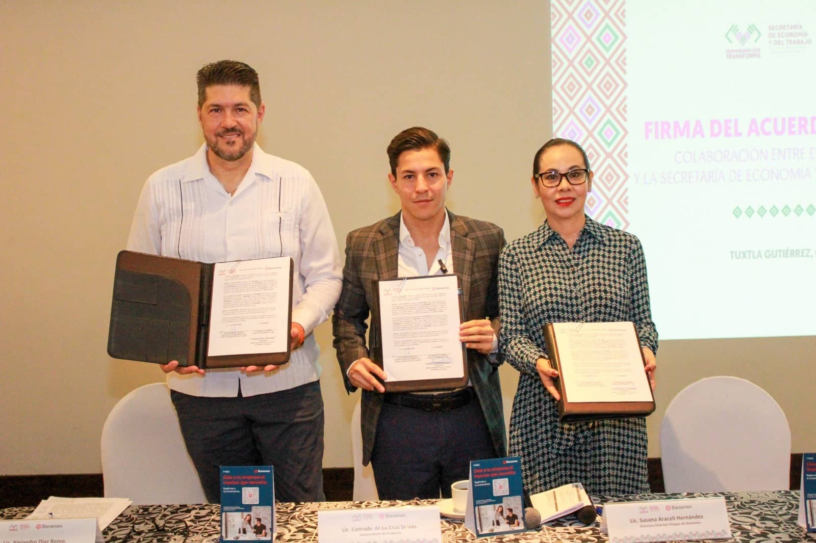 Gobierno de Chiapas y Banamex suman esfuerzos para fortalecer a las Mipymes
