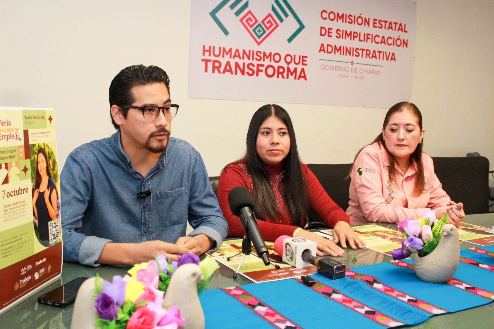 Feria Nacional de Empleo para Grupos Vulnerables llegará a Tuxtla Gutiérrez