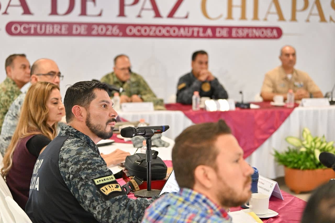 “La seguridad en Chiapas inicia antes de una emergencia, porque escuchamos y prevenimos en territorio: Óscar Aparicio”