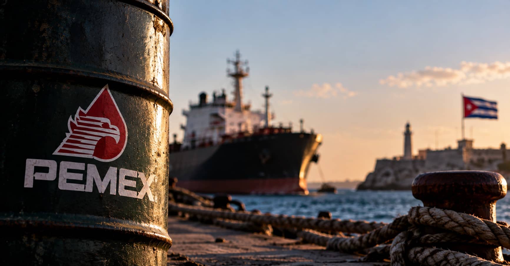 Pemex deja de enviar crudo y combustibles a Cuba tras presión de EU