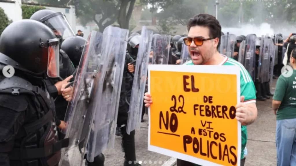 Pablo Lemus, gobernador de Jalisco, reconoce exceso de fuerza contra quienes piden agua limpia