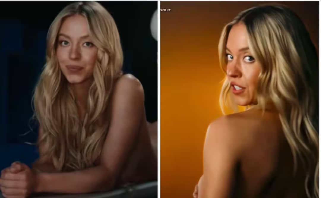 Sydney Sweeney vuelve a posar semidesnuda en un anuncio tras las críticas a su campaña deportiva