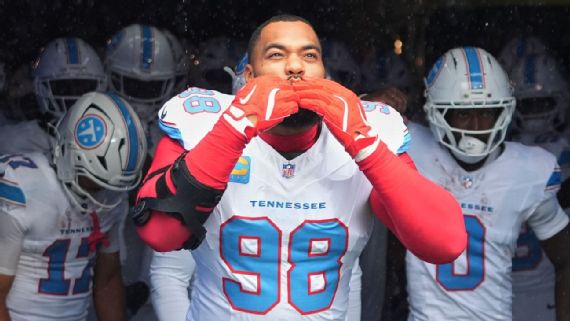 Bears firman al DT All-Pro Jeffery Simmons en canje con Titans