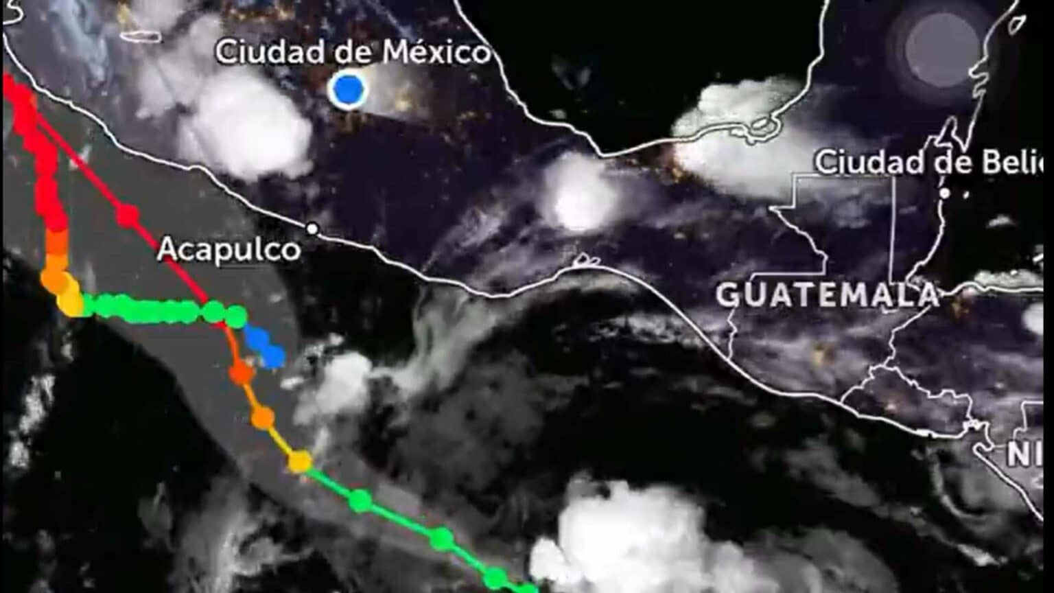 La tormenta ‘Trudy’ se forma en el Pacífico y provocará fuertes lluvias